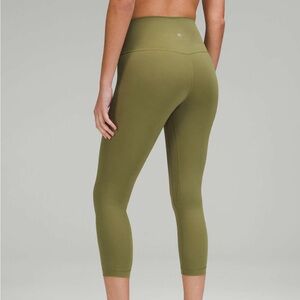 Lululemon Align 23" Leggings in Bronze Green